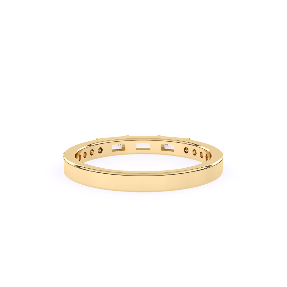 Lab Grown Diamond Half Eternity Band
